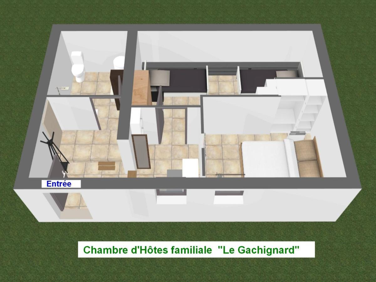 Chambre D'Hotes Le Gachignard Courlay 外观 照片